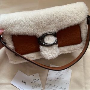 Coach Shearling Tabby 26 Shoulder Bag